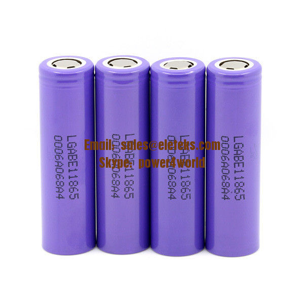 Original LG E1 battery 18650E1 battery 3200mah ICR18650E1 3.7v li-ion rechargeable batteries