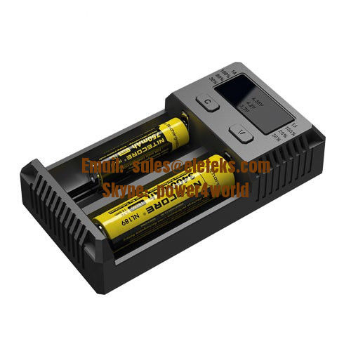 Nitecore Intellicharger NEW i2 Battery Charger for 18650 18350 AA AAA 14500 18650 battery Nitecore new I2 smart Charger
