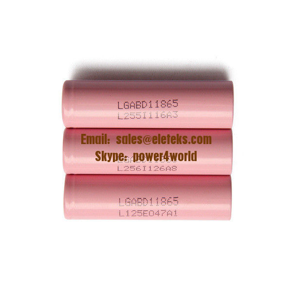  D1 18650 3000mah rechargeable li-ion battery cell  Chem  ABD1 1865 3000mAh battery cell
