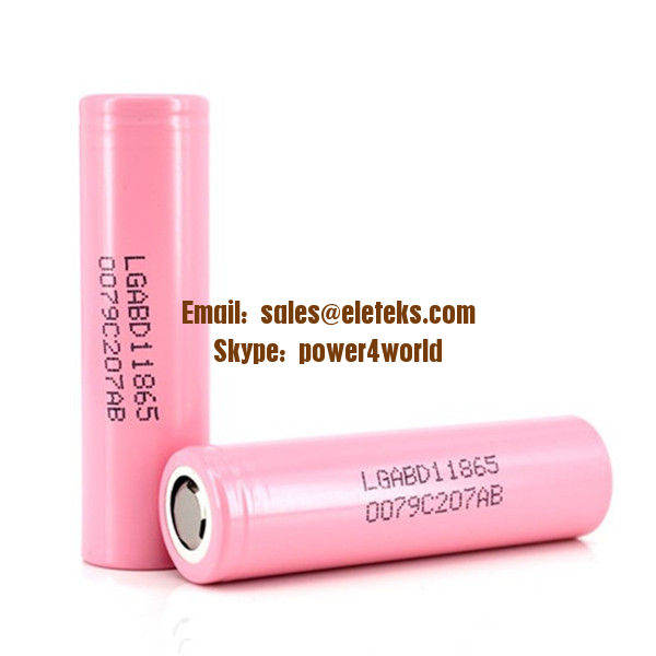  D1 18650 3000mah rechargeable li-ion battery cell  Chem  ABD1 1865 3000mAh battery cell