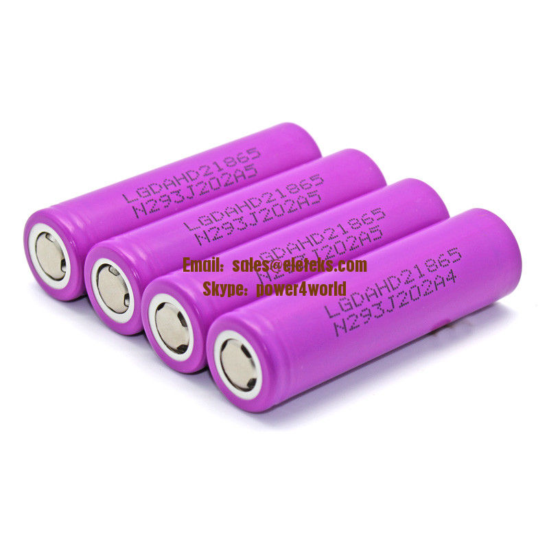 Original LG HD2 rechargeable cell 18650 2000mah LG HD2 ICR18650HD2 high power 18650 25A discharge battery cell