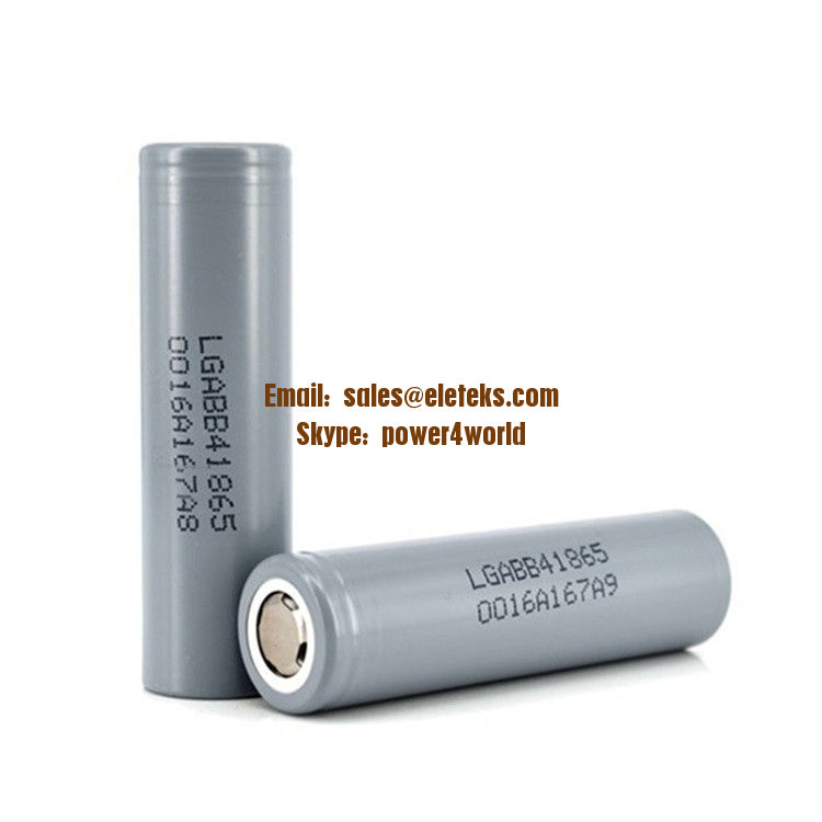LG ICR18650-B4 2600mah li ion battery 3.7V LG AB B4 2600MAH rechargeable battery cell fat top 18650 lg battery