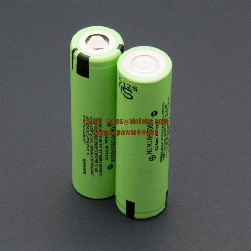 Panasonic 18650 3.6V 3200mAh Rechargeable Li-ion Battery NCR18650BM 3200mAh battery cell for battery packs